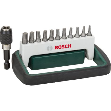 2609256D23 11 piÚces +1 coffret d'embouts de vissage compact t8/t10/t15 (2x)/t20 (2x)/t25 (2x)/t27/t30/t40/1 porte-embout universel, magnétique (1/3)