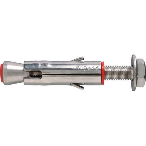 Ancoranti meccanici a 2 settori Diam. 12 con vite testa esagonale M6 - 4 pz.