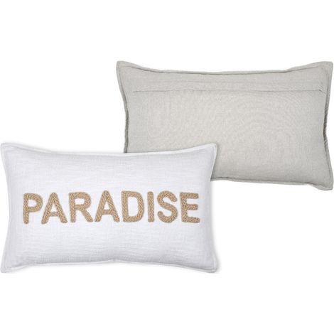 Coussin Arcachon Blanc Confort Et Style Bord De Mer - Stof