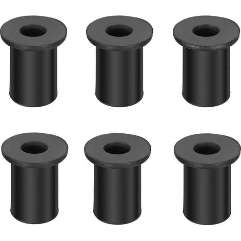 6-teiliges Set M4/M5/M6 Gummimuttern für Kajaks, wasserdichte Befestigungen, Kajakzubehör