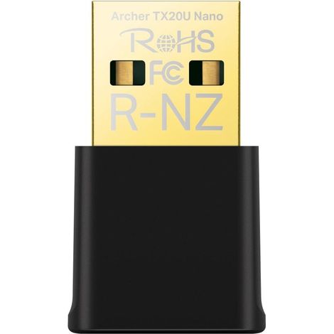 TP-Link Archer TX20U Nano AX1800 Nano Dualband-WLAN-6-USB-Adapter (1/2)