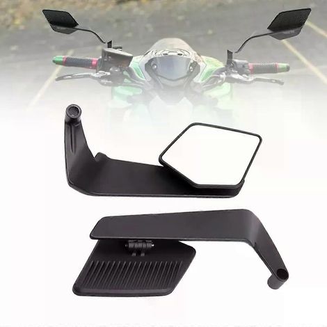 Motorrad-Seitenspiegel für Kawasaki Z1000 Z900 Z800 Z750 Z650 Z400 Z300 Rückspiegel-Kits, drehbar und verstellbar für BMW JXL GV (1/5)