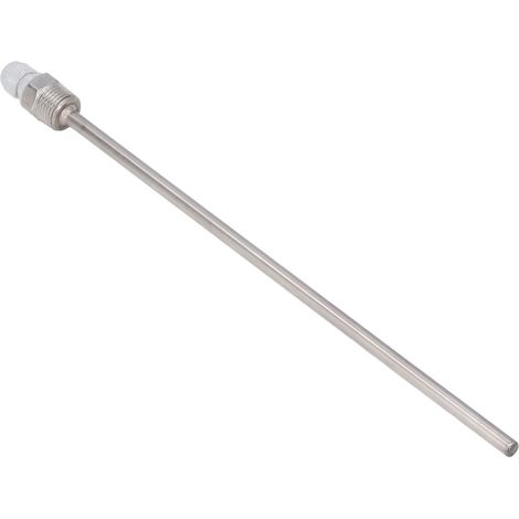 Puits thermique inox 300mm étanche IP68 avec capuchon ABS pour capteur thermique solaire