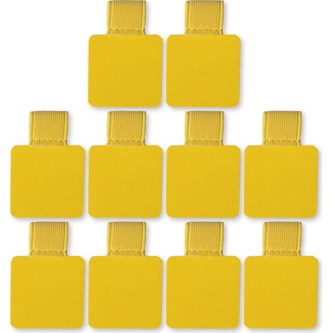 Lot de 10 porte-stylos adhésifs en cuir PU pour carnets, journaux intimes et agendas. Clip élastique pour crayons et stylos (1/5)