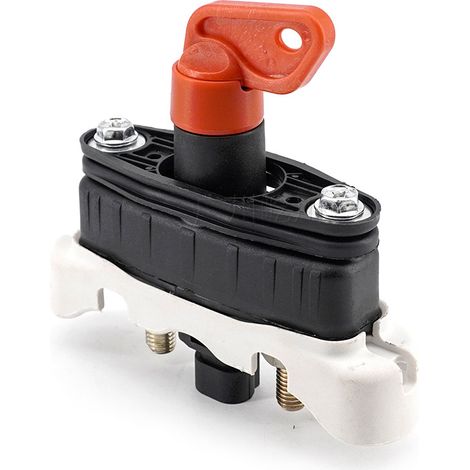 Le 21243844 est un interrupteur de déconnexion de batterie rotatif pour véhicules Renault et Volvo conçu pour empêcher les courants de fuite. (1/2)