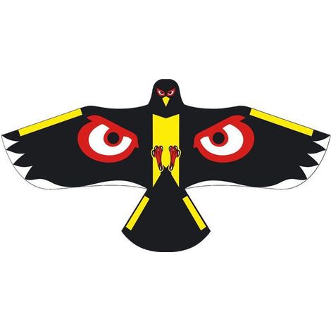 Effaroucheur d'oiseaux Flying Eagle Kite Garden Scarecrow Yard House Installation (cerf-volant uniquement) (1/4)