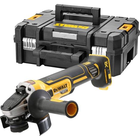 Dewalt DCG405NT Cordless Brushless Angle Grinder 18V Body Only & Carry Case