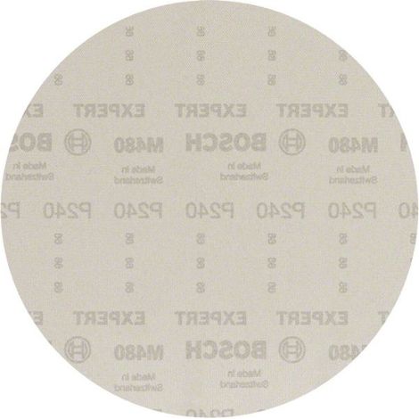 Bosch Professional 25x M480 (per legno duro, vernice su legno, Ø 225 mm, grana 240, accessori Levigatrice de cartongesso)