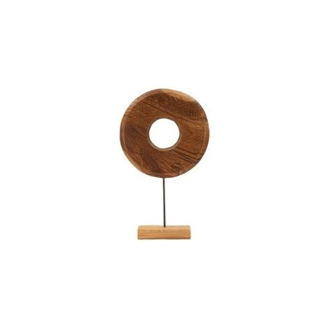 DORAT SCULPTURE TEAK CM 35X10X58