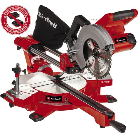 Einhell 4300880 TE-SM 36/210 Li-Solo Power X-Change Sliding Mitre Saw 18V Bare (1/5)