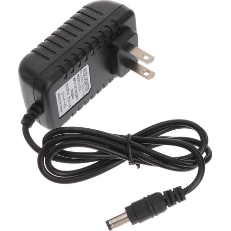 Adaptateur Alimentation LED - 12 V DC 1250 mA - Pour Éclairage Aquarium et Bandeau LED - Noir (1/5)