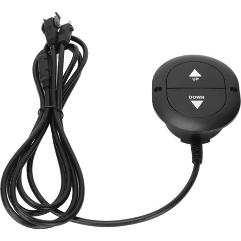 Commande de fauteuil inclinable électrique avec poignée de levage et 2 boutons (12-32 V) (1/5)