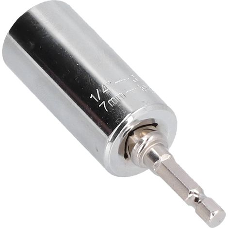 Outils à douilles universelles 1/4‑3/4 po, douilles multifonctionnelles, adaptateur pour perceuse électrique à tige hexagonale 1/4 po (1/5)