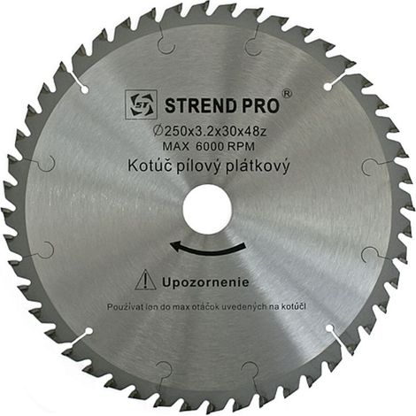 Sägeblatt Strend Pro SuperSaw NWS 160x2,5x20 48T, für Holz, Kreissägeblatt, HM-Blätter