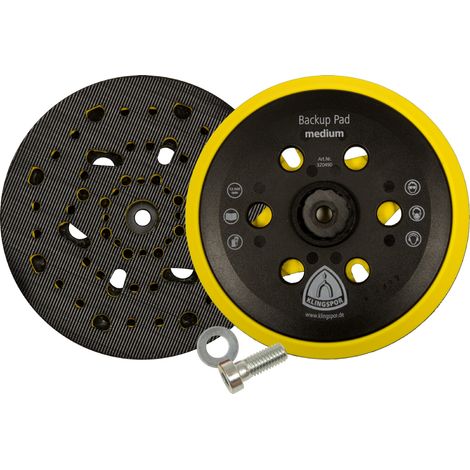Klingspor HST 555 A Haftstützteller, 150 mm MEDIUM Gewinde M 8 (1/4)