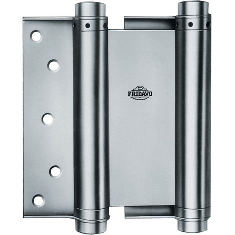 FRIDAVO 129A Spiralfederpendeltürband Modell M Edelstahl Größe 33 125 mm doppelt