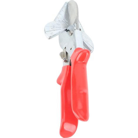 Cisailles multifonctions pour goulottes, ciseaux à angle de 45° pour la découpe de tuyaux en caoutchouc et en plastique (1/5)