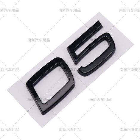 HOXILEELEO - Etichetta D2 D3 D4 D5 D6 D7 D8 adattato per Volvo cars modificato, motore posteriore digitali inglese-D4-Nero (1/5)