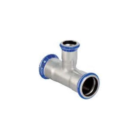 Geberit Mapress Acero inoxidable Te reducida, DN 50 / 25 / 50, dø 54 mm, 31224 (1/2)