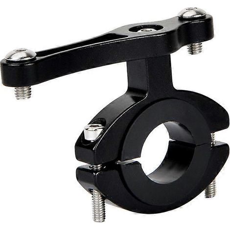 Support de porte-bidon en alliage d'aluminium pour VTT, facile à installer, fixation double face sur le guidon ou la tige de selle. (1/5)