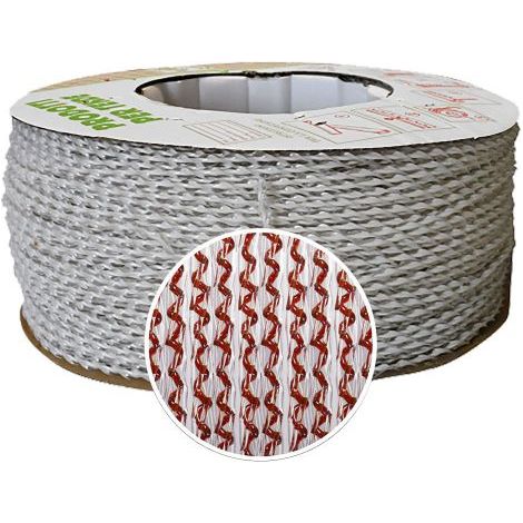 'CORDONCINO PER TENDA ''COCO'' colore cristal/marrone Q.TA 5' colore cristal/marrone