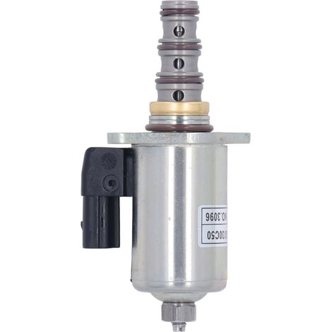 Électrovanne pour pompe hydraulique d'excavatrice, en acier allié, compatible avec la KOBELCO SK200 8 (1/5)