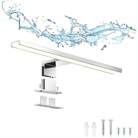 Lampe LED pour miroir 30 cm, blanc neutre 4000K, étanche et sans scintillement – Salle de bain (1/5)