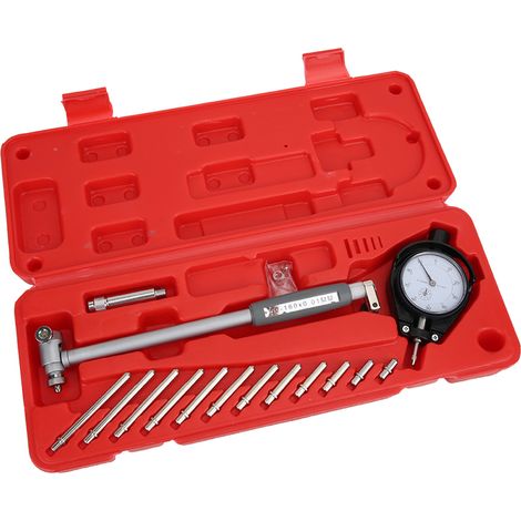 Alésomètre à cadran avec jeu de 12 têtes de mesure, haute précision 0,01 mm, 50-160 mm (1/5)