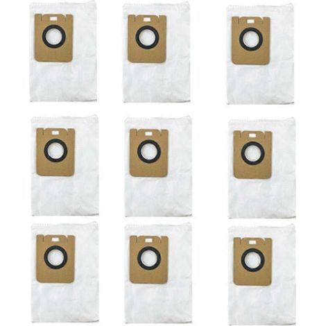 9 Dust Bags for L10 Plus Robot Vacuum Cleaner - Replacement Parts - Dust Bag Accessories [DB]-AquaForge (1/4)