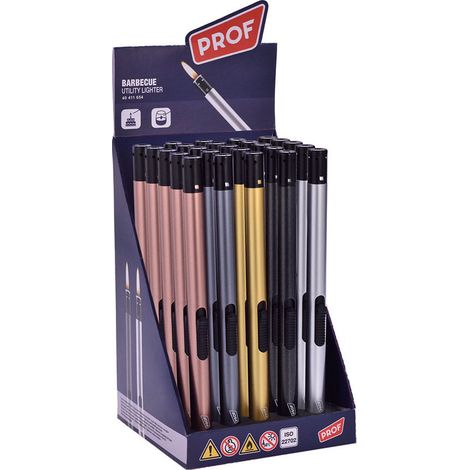 Accendino Elettronico Ricaricabile, Tubo, Colori Assortiti