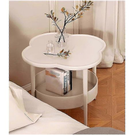 Petit meuble de salon noir avec rangement intégré, table d'appoint multifonctionnelle pour canapé ou salon de thé, compatible avec un espace café (2025). (1/5)
