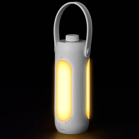 Lanterne de camping multifonctionnelle 4 en 1, batterie externe rechargeable de 10 000 mAh, lampe torche SOS rouge, éclairage LED extensible à 360° pour la randonnée, la pêche, les situations d'urgenc (1/5)