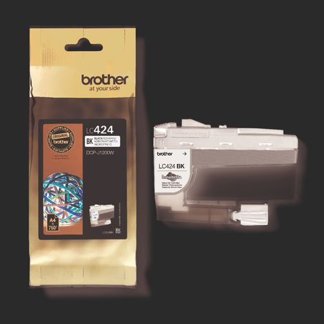 BROTHER Cartuccia Lc424 Black