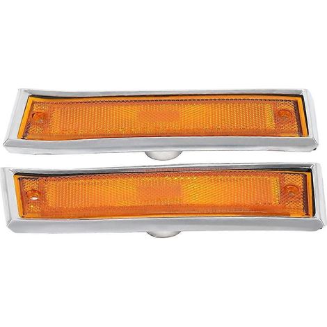 Feux de position latéraux de pare-chocs avant 915558 pour Chevy GMC C/K 10 de 1981 à 1991