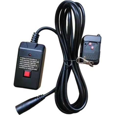 y máquina de humo con control remoto con cable y receptor para efectos de escenario 400W 900W 1500W (1/4)