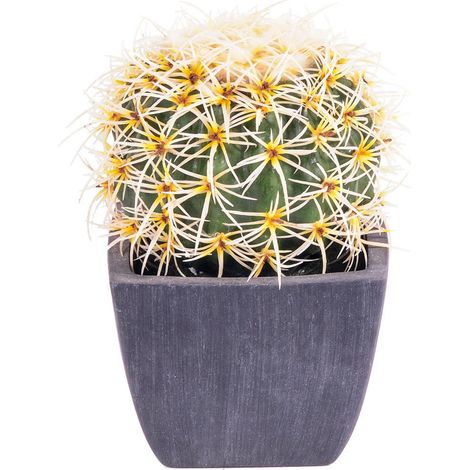 Pianta di Cactus Artificiale con Vaso