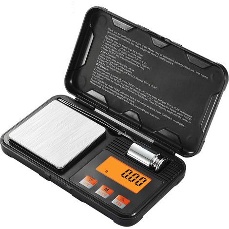 Tragbare elektronische Waage, Mini-Präzisionswaage zum Backen, Werkzeugkastenwaage, Schmuckwaage