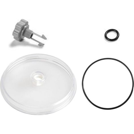 Kit de remplacement du couvercle de pompe à filtre à sable Intex SF15110 : joints et pièces détachées inclus. Pièces de rechange pour pompe de filtre de piscine 25002. (1/2)