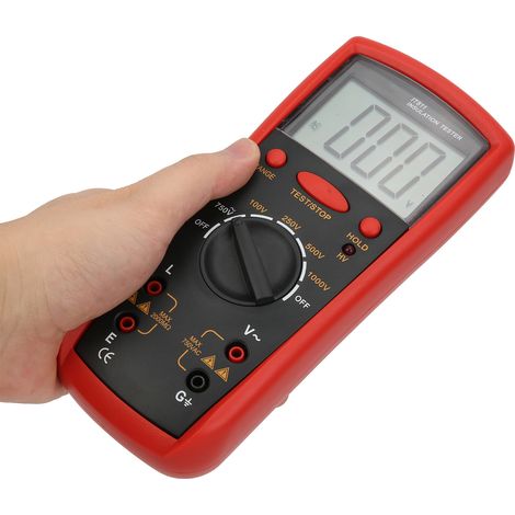 Testeur de résistance d'isolement IT811 avec écran LCD, testeur numérique de mégohms - Outil électrique (1/5)