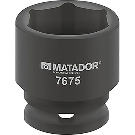 Kraft-Steckschlüssel-Einsatz 6-kt., 25 mm (1"): 19 m (1/4)