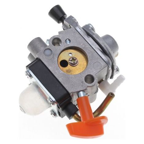 Carburateur adaptable compatible avec débroussailleuses Stihl FS87, FS90, FS100, FS110, FS130 et FR130, remplace 4180-120-0601. (1/3)