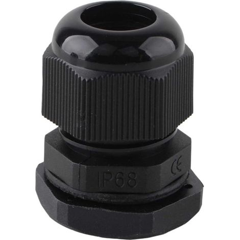 Kabelverschraubung PG-13 IP68 Schwarz (1/2)