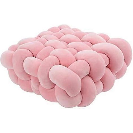 Coussin décoratif à nœuds pour la maison (1/4)