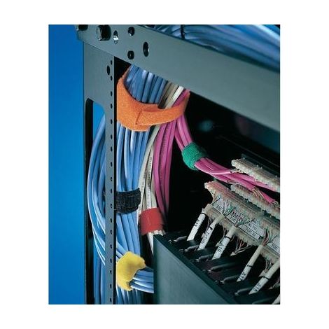 HELLERMANNTYTON 130-00014 PIEZA DE TERCIOPELO Y PIEZA DE GANCHO (LXL) 200 MM X