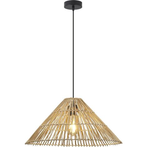 Colgante de 1 luz modelo Vinson acabado cuerda 35 cm(alto) 51 cm(ancho) 51 cm(fondo. (1/3)