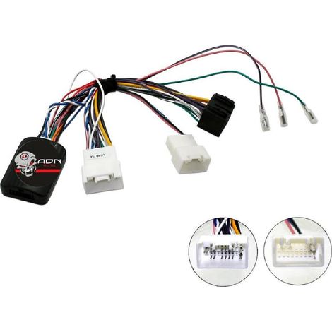Interface Commande au volant MT9 compatible avec Mitsubishi ap13 Ampli RF Centrale seule