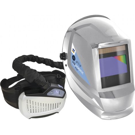 Cagoule soudeur 9-13G 65727 – Protection respiratoire à ventilation assistée – Teinte 9 à 13 – Technologie True Color – Norme EN 12941