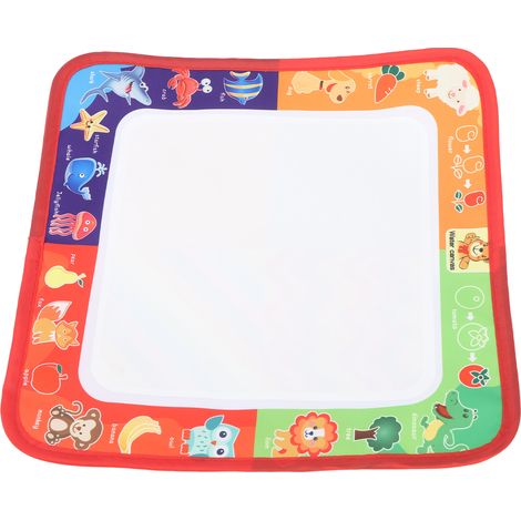 Wassermalmatte für Kinder, leicht und kompakt, ideal für die Interaktion zwischen Eltern und Kindern, große und farbenfrohe Matte mit Tiermotiven. (1/5)