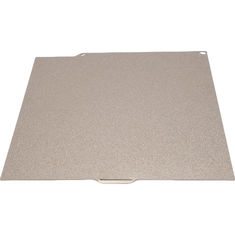 Plateau d'impression PEI flexible amovible pour Elegoo Centauri Carbon, surface texturée double face, lit chauffant, feuille dorée 260 x 271 mm (1/5)