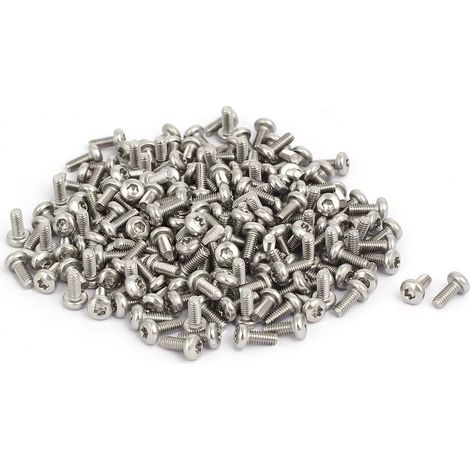 200 pcs M2.5x6mm Tête Bouton Torx Vis Attaches (1/3)